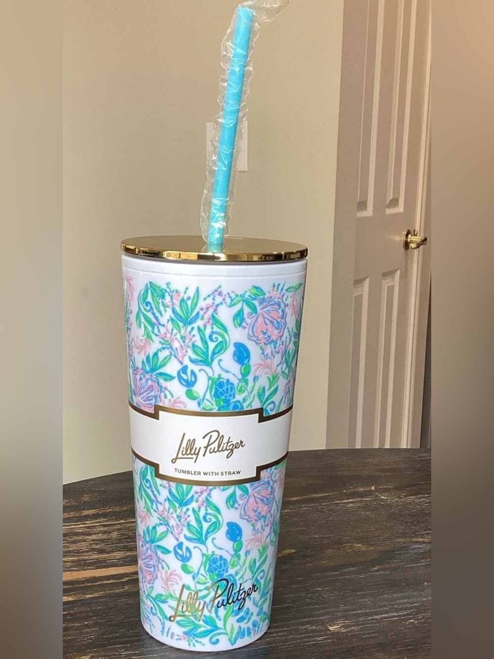Lilly Pulitzer Floral Tumbler -